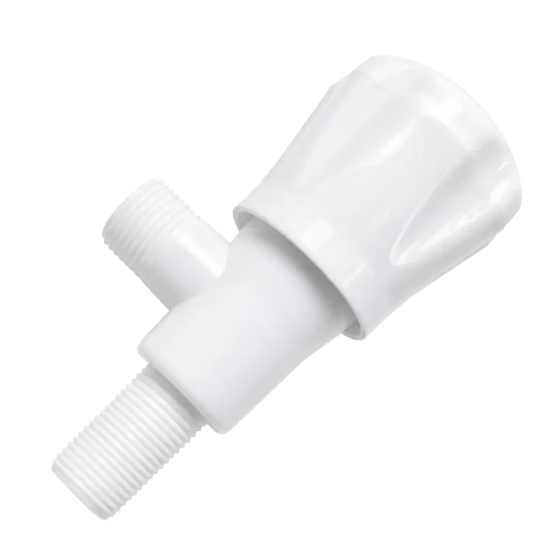 Angle view of RPUNEET plastic angle valve