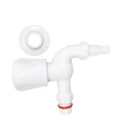 Side view of RPUNEET plastic nozzle foam flow tap
