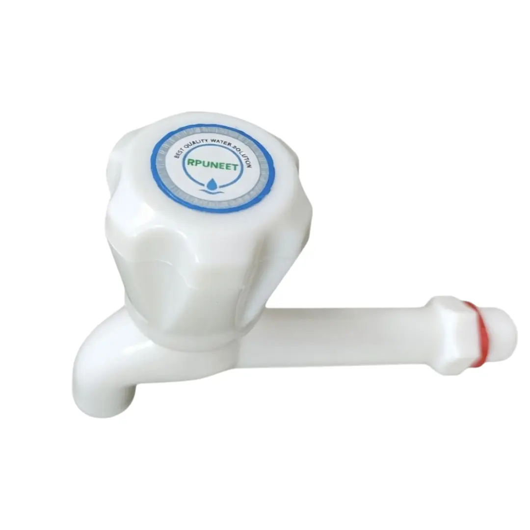 Handle view of RPUNEET long body faucet