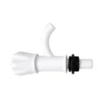 Horizontal view of RPUNEET premium plastic pillar cock tap